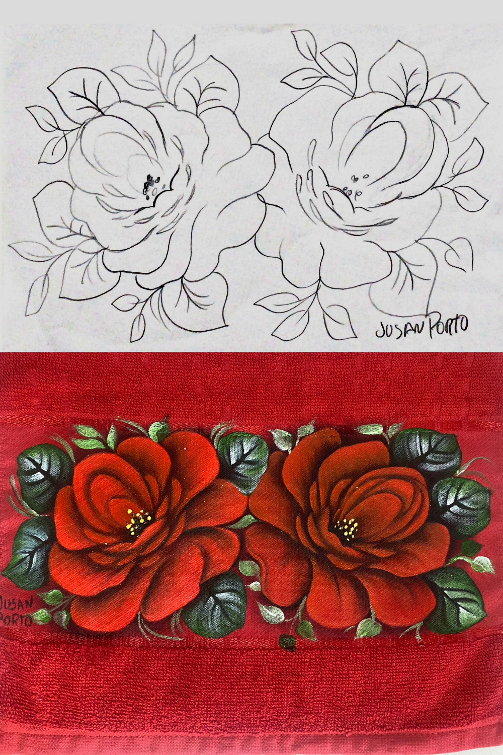 Risco floral 9